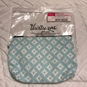 NWT Thirty One Mini Zipper Pouch